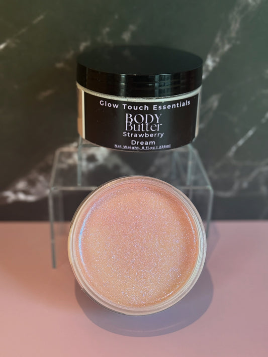 Strawberry Dream Body Butter ✨🍓 ( shimmer collection )