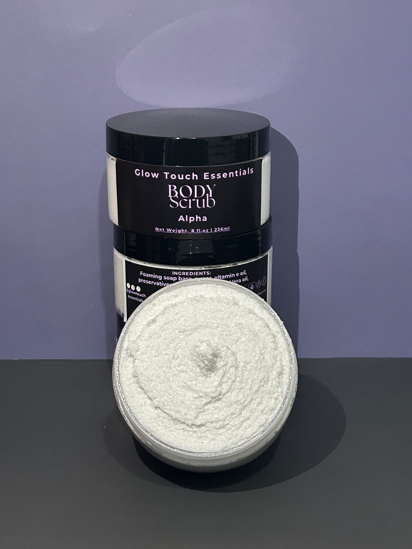 Alpha Whipped Sugar Scrub ( men’s collection)